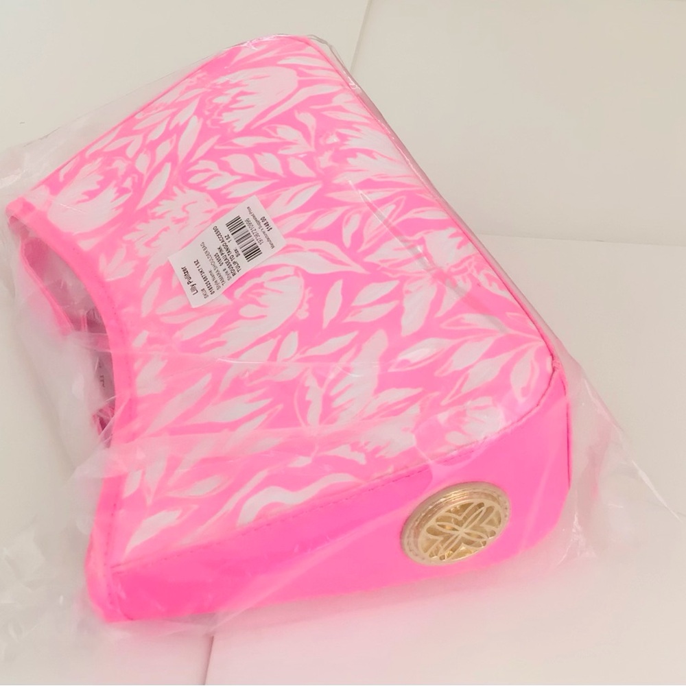 Lilly Pulitzer Blaise Romper Dress And Tamara Shoulder Bag-Rousseau Pink-NWT - Picture 12 of 15